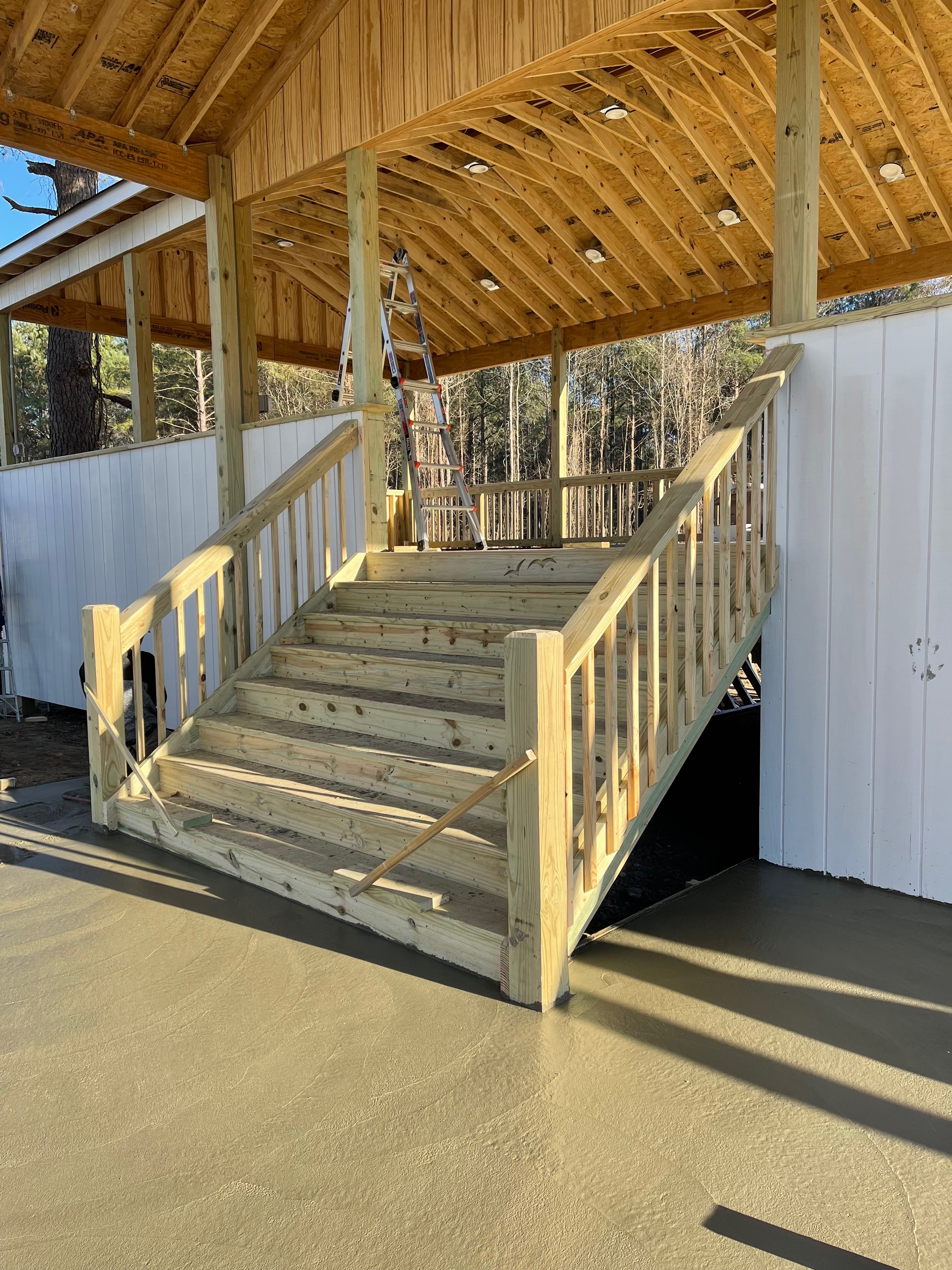 Deck Stairs & Railings